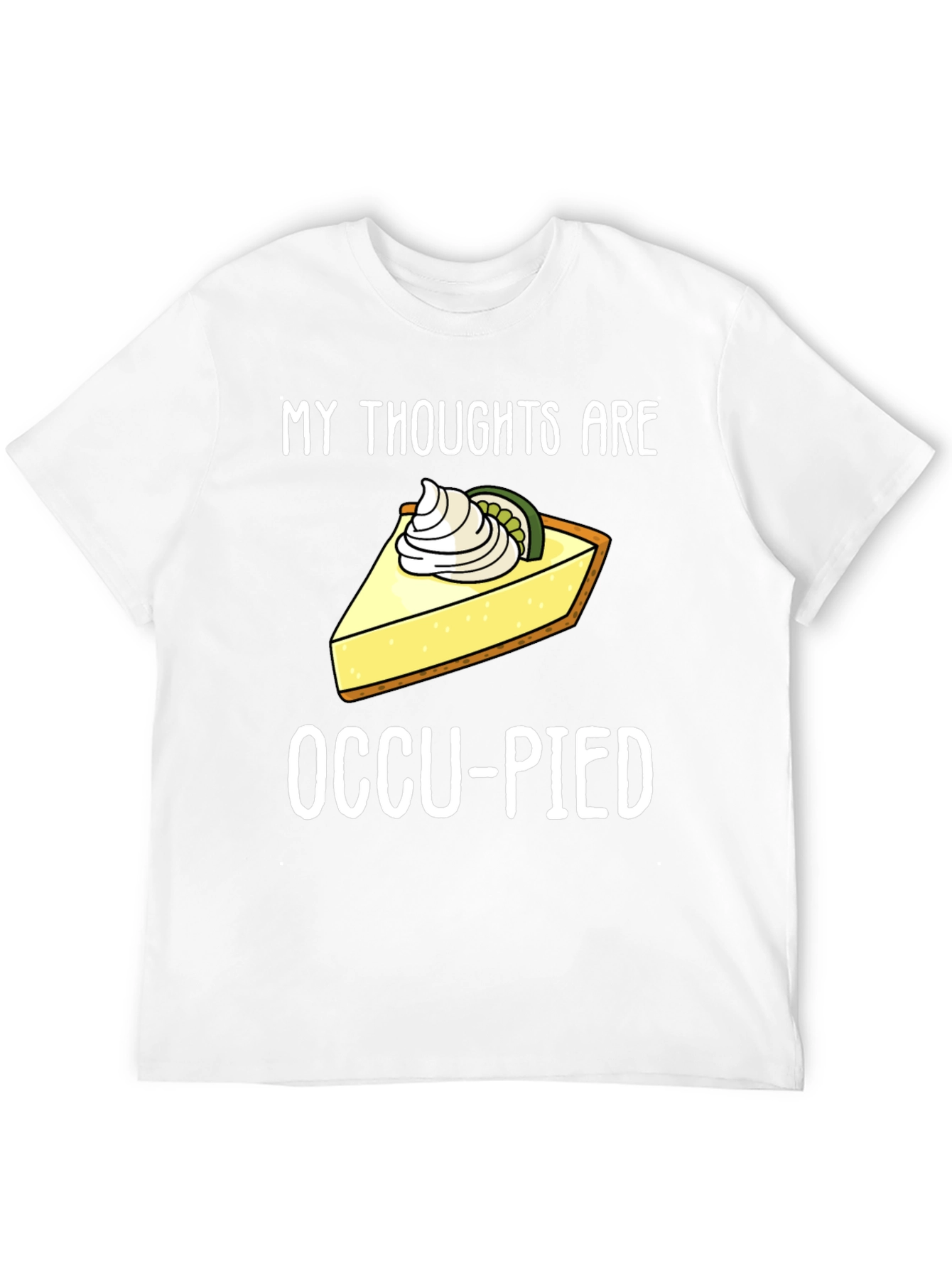 Black Occu-pied Funny Foodie Humor Graphic Tee view 12