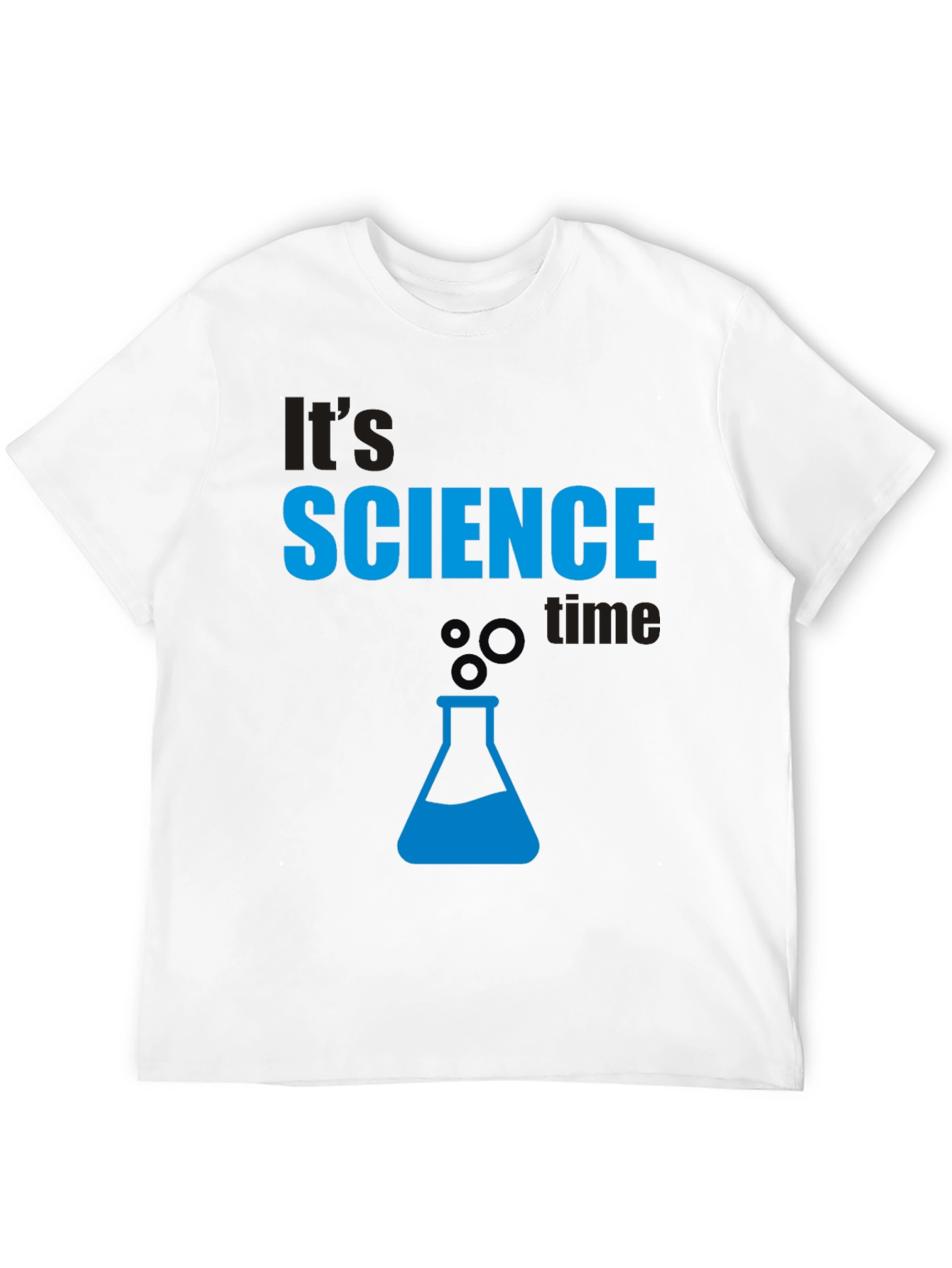 Black It's Science Time T-Shirt view 12