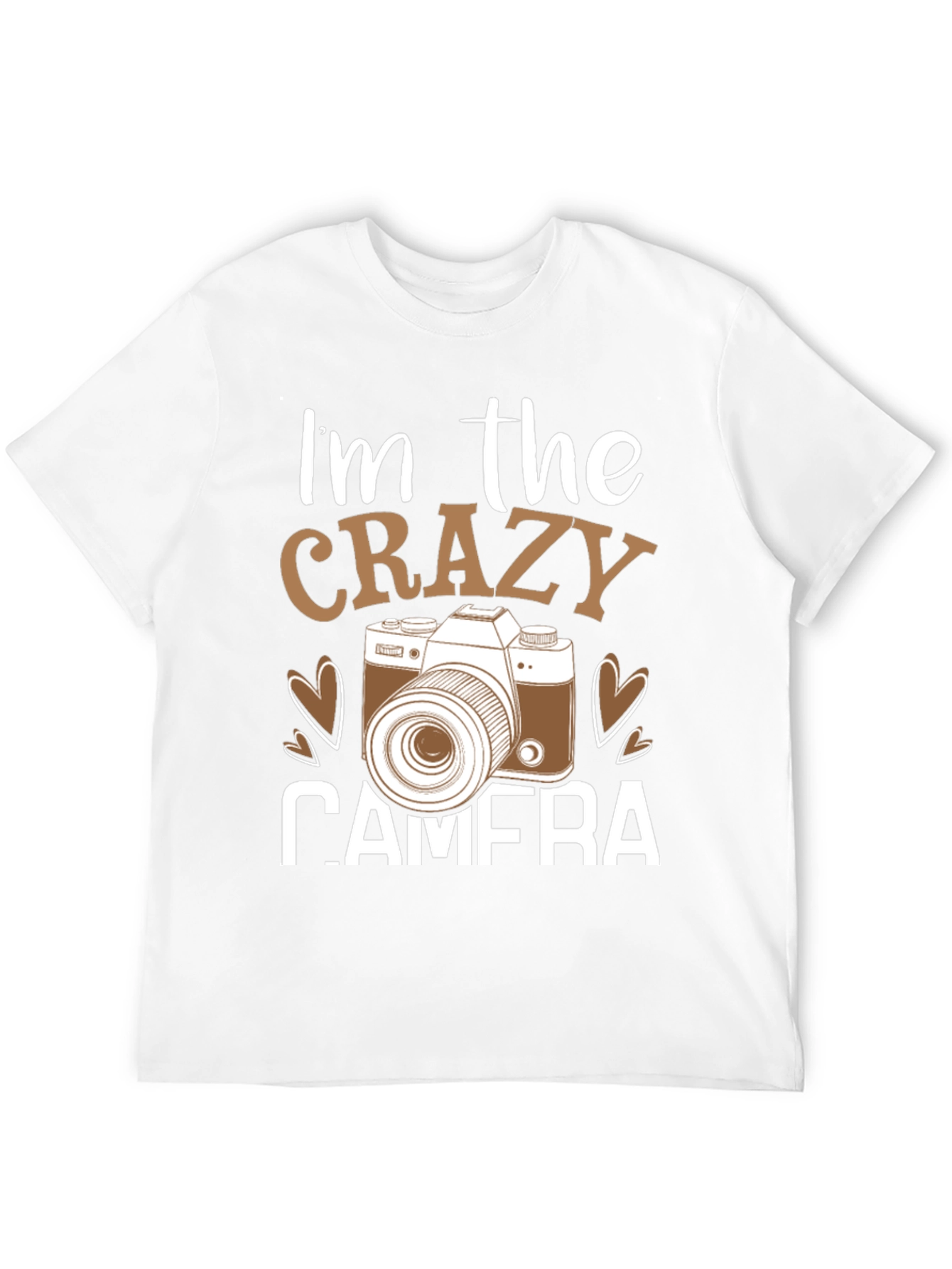 Black Crazy Camera T-Shirt - Photography Lover Gift view 12