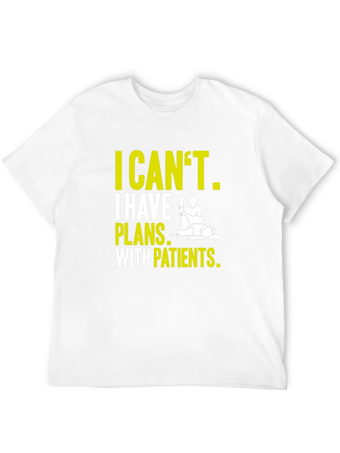 Black Therapist T-Shirt: I Can't, Plans With Patients view 12