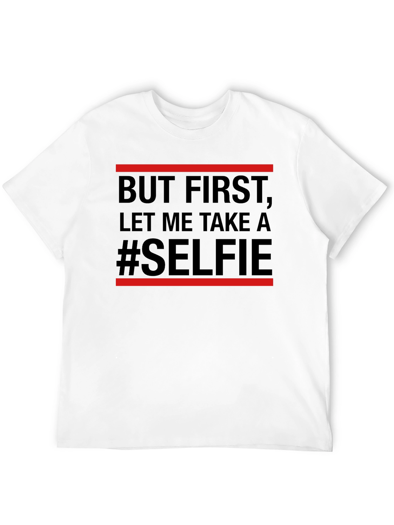 Black But First Selfie Graphic Tee view 12