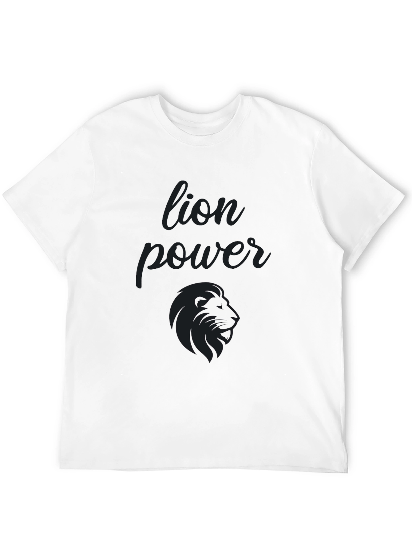 Black Lion Power Graphic Tee - Black view 12