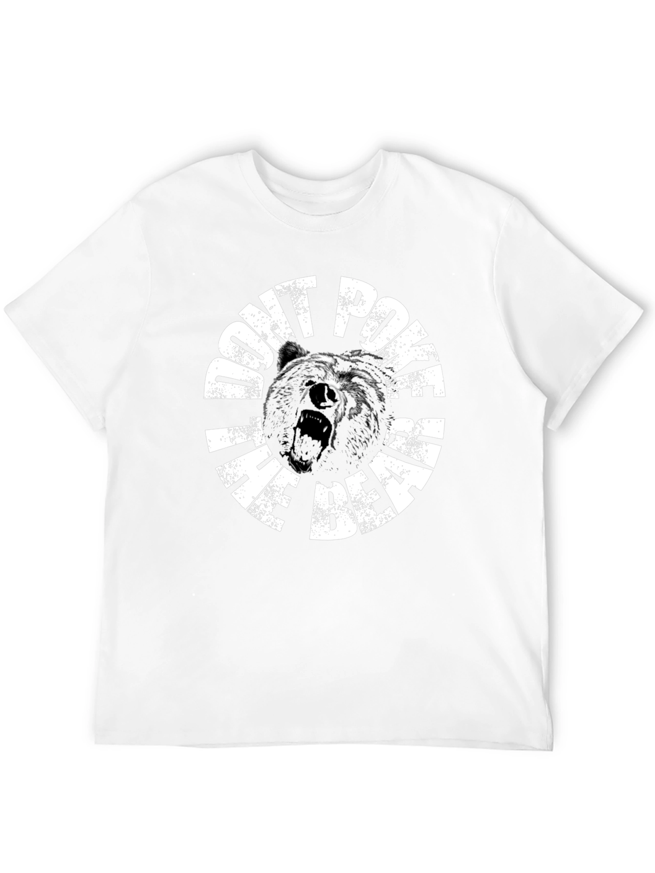 Black Don't Poke the Bear Graphic Tee - Black view 12