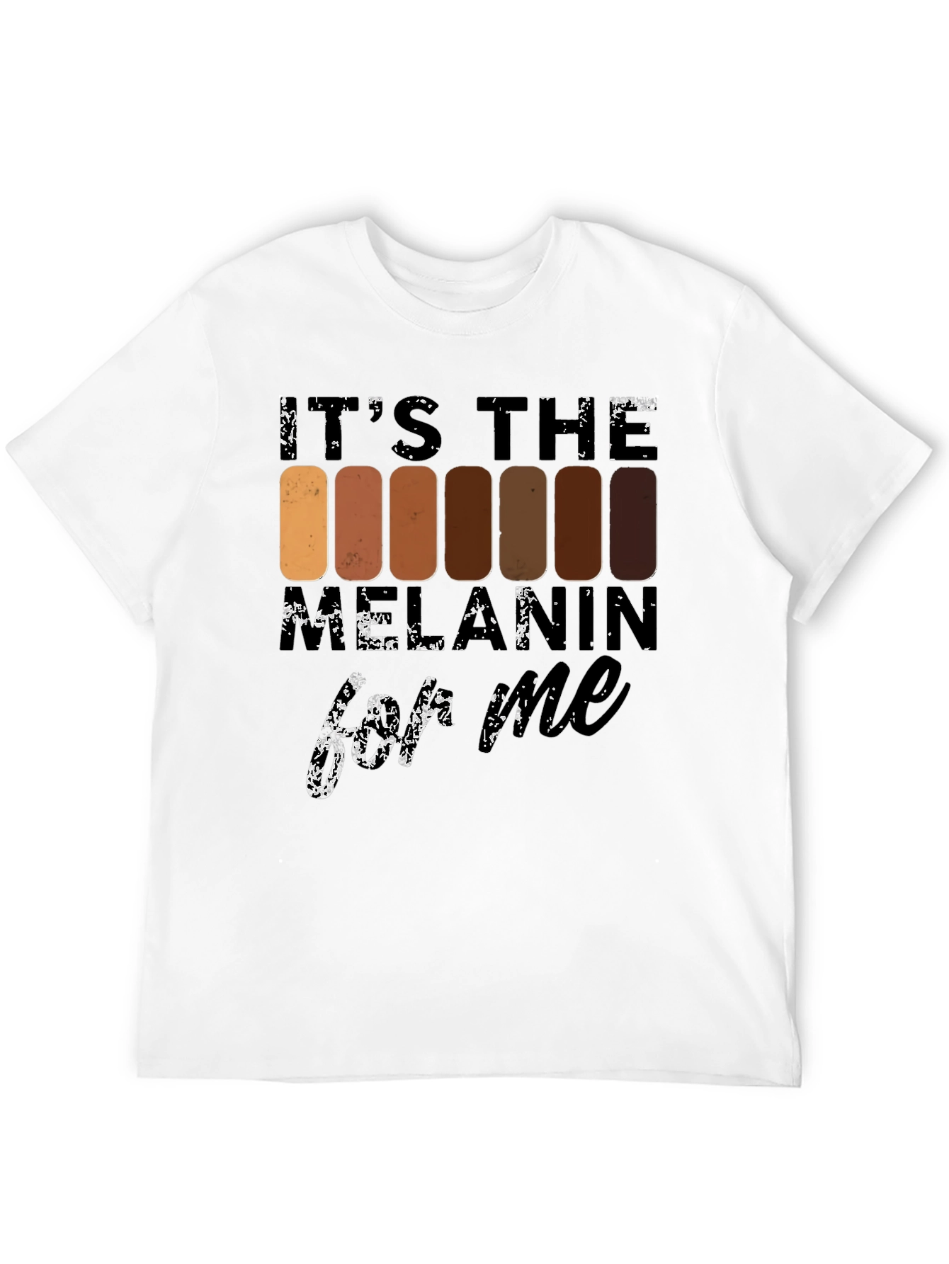 Black Melanin T-Shirt - It's The Melanin For Me view 12