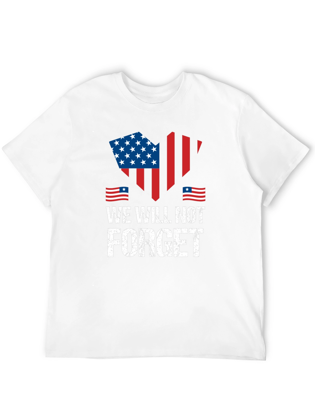 Black We Will Not Forget Patriotic T-Shirt view 12