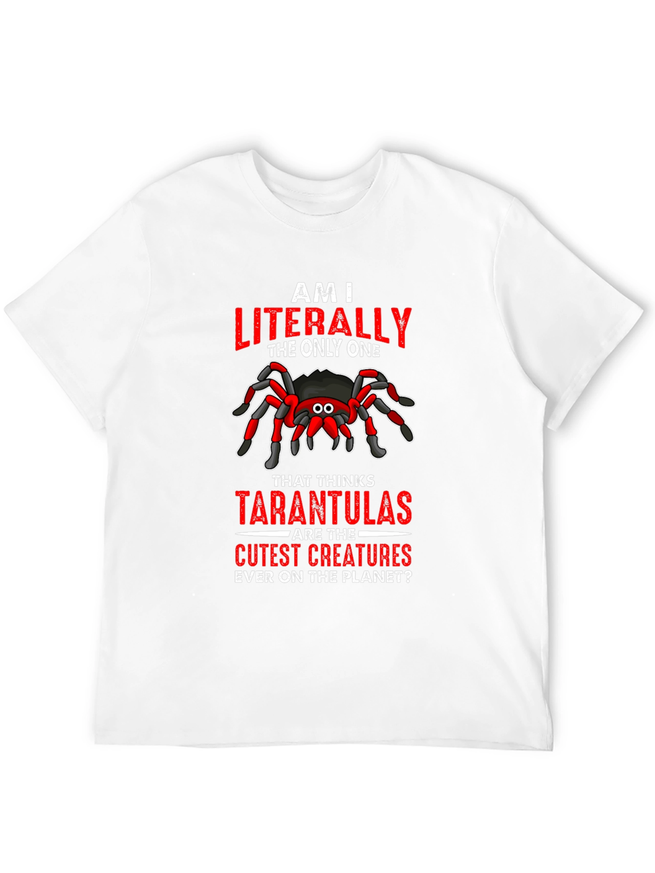 Black Tarantula Lover's Graphic T-Shirt view 12