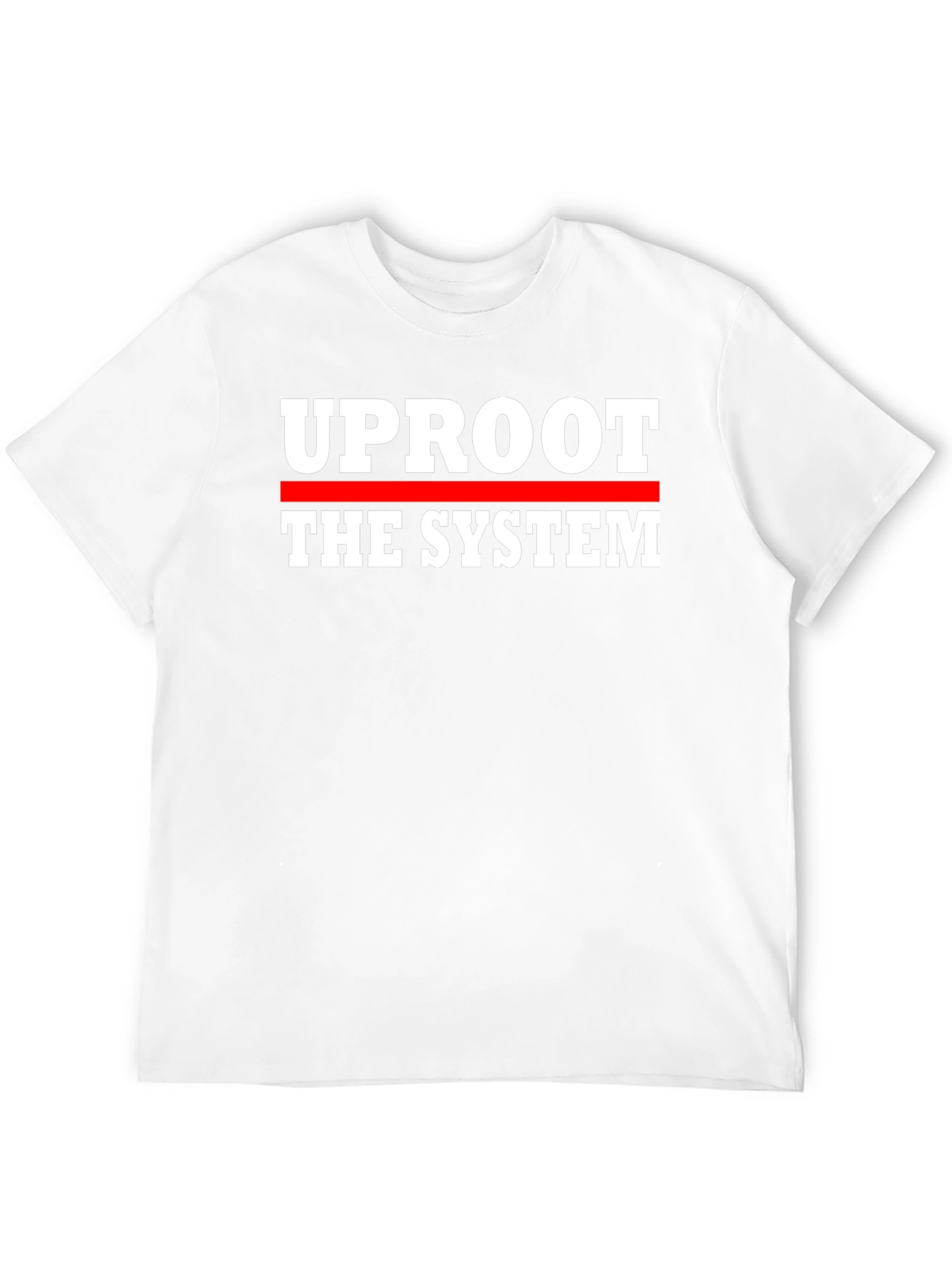 Black Uproot the System Graphic Tee - Black view 12