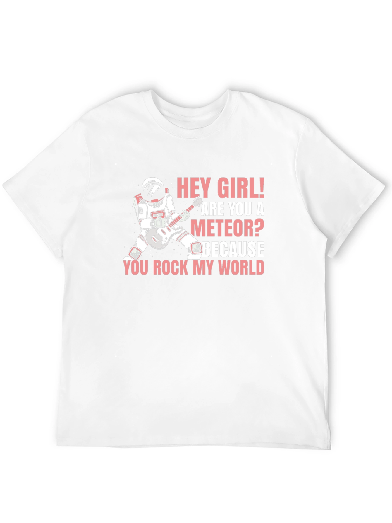 Black Hey Girl Meteor T-Shirt view 12