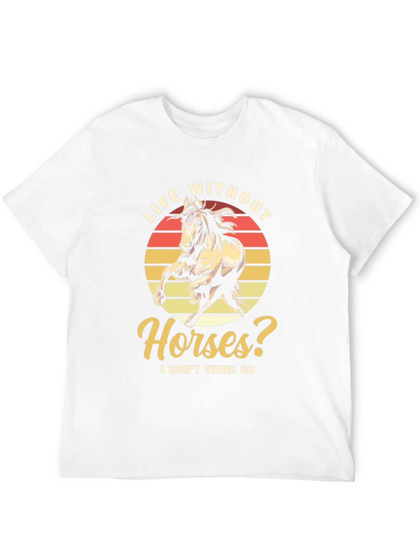 Black Life Without Horses Graphic Tee - Stylish Comfort view 12