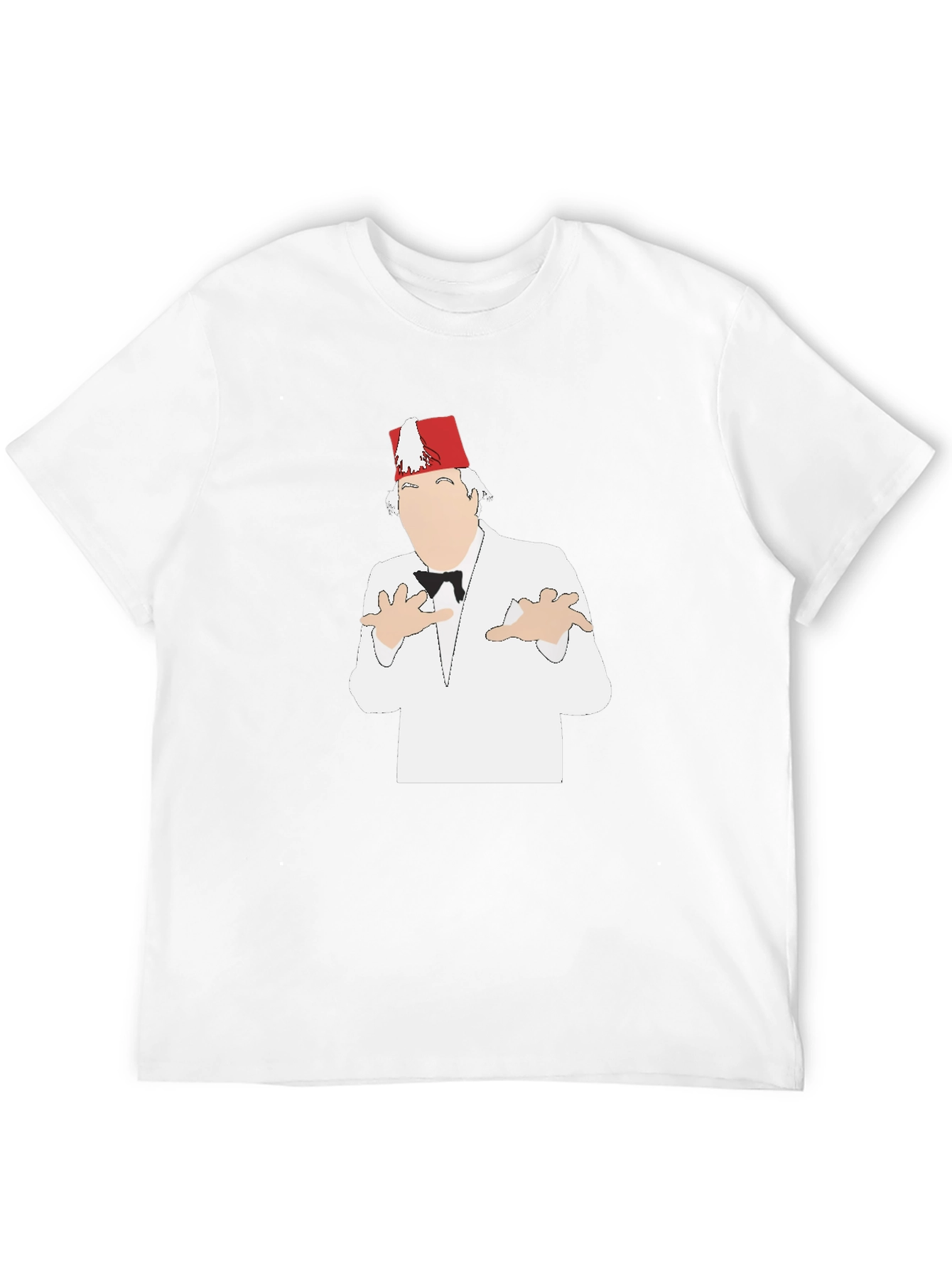 Black Marty Feldman Fez T-Shirt view 12