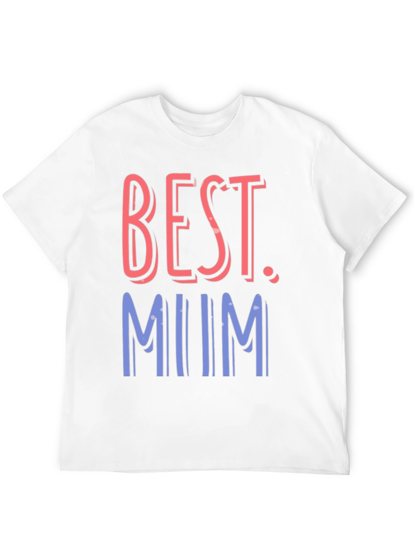 Black Best Mum Graphic Tee - Casual Black T-Shirt view 12