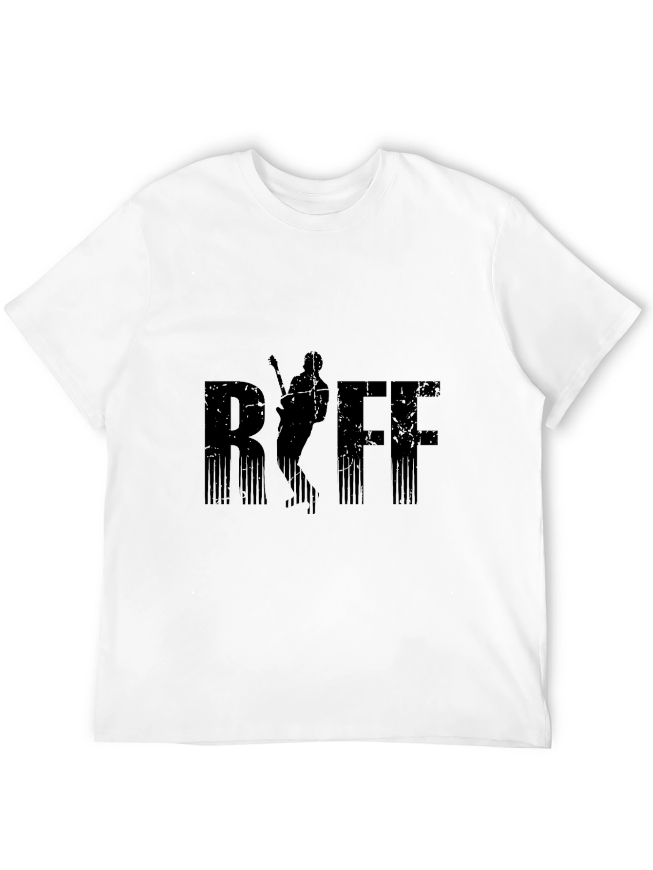 Black Black RSFF Guitarist Graphic T-Shirt view 12