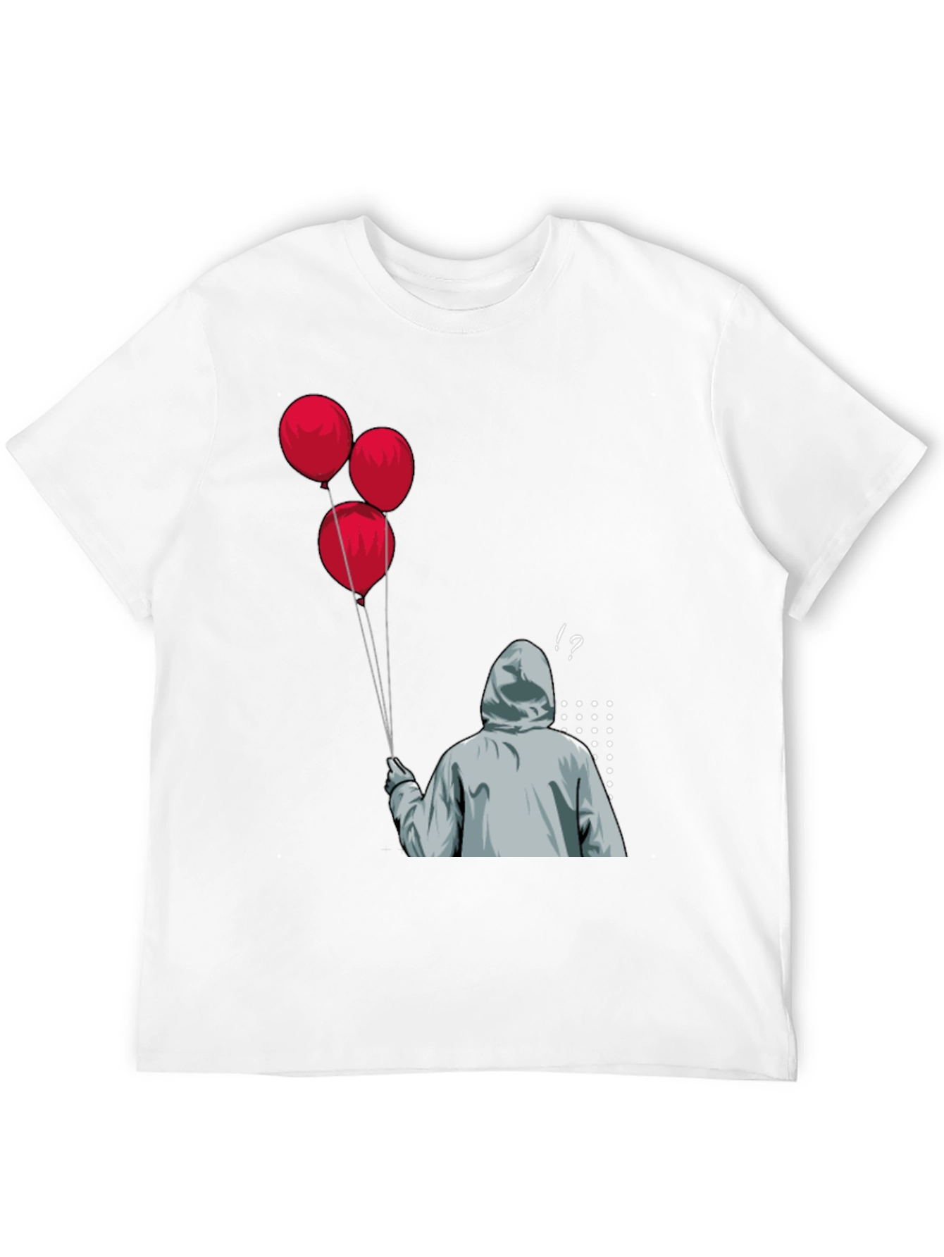 IT Pennywise T-Shirt: Red Balloons & Creepy Clown Design - 12