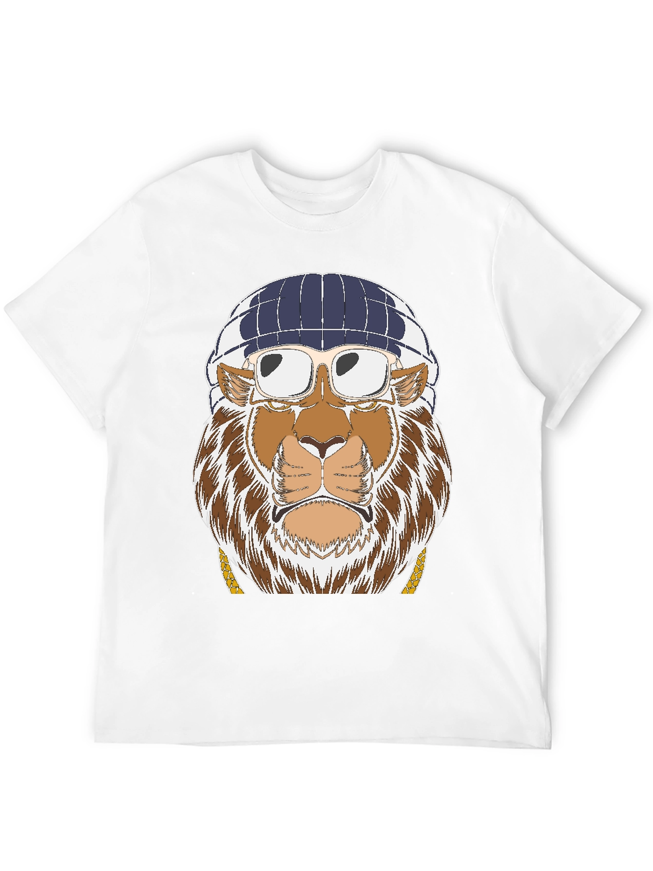 Black Cool Lion Graphic T-Shirt - Streetwear Style view 12