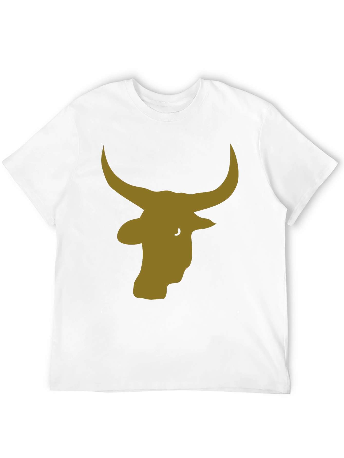 Black Bull Silhouette Black T-Shirt view 12
