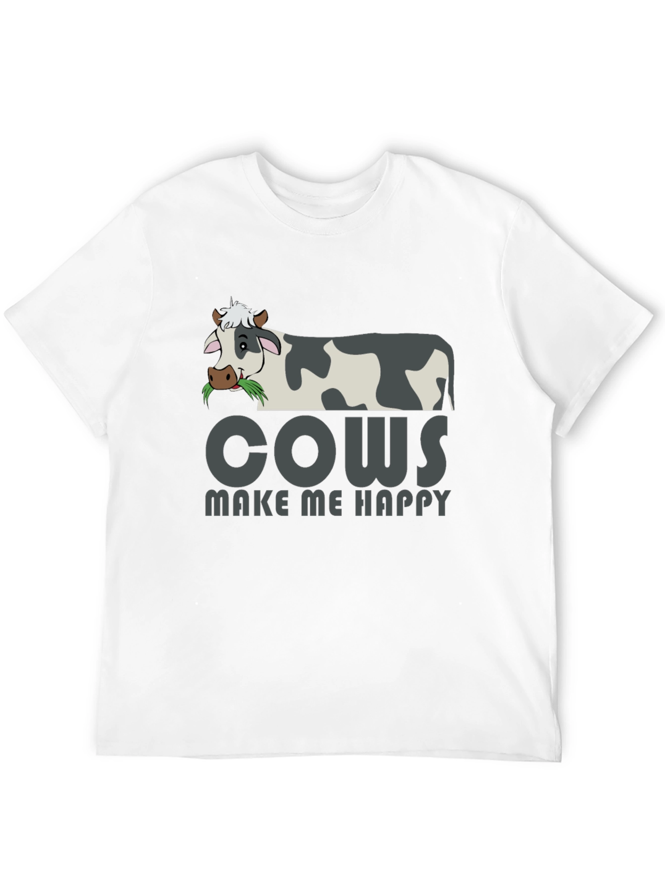 Black Cows Make Me Happy Graphic Tee view 12