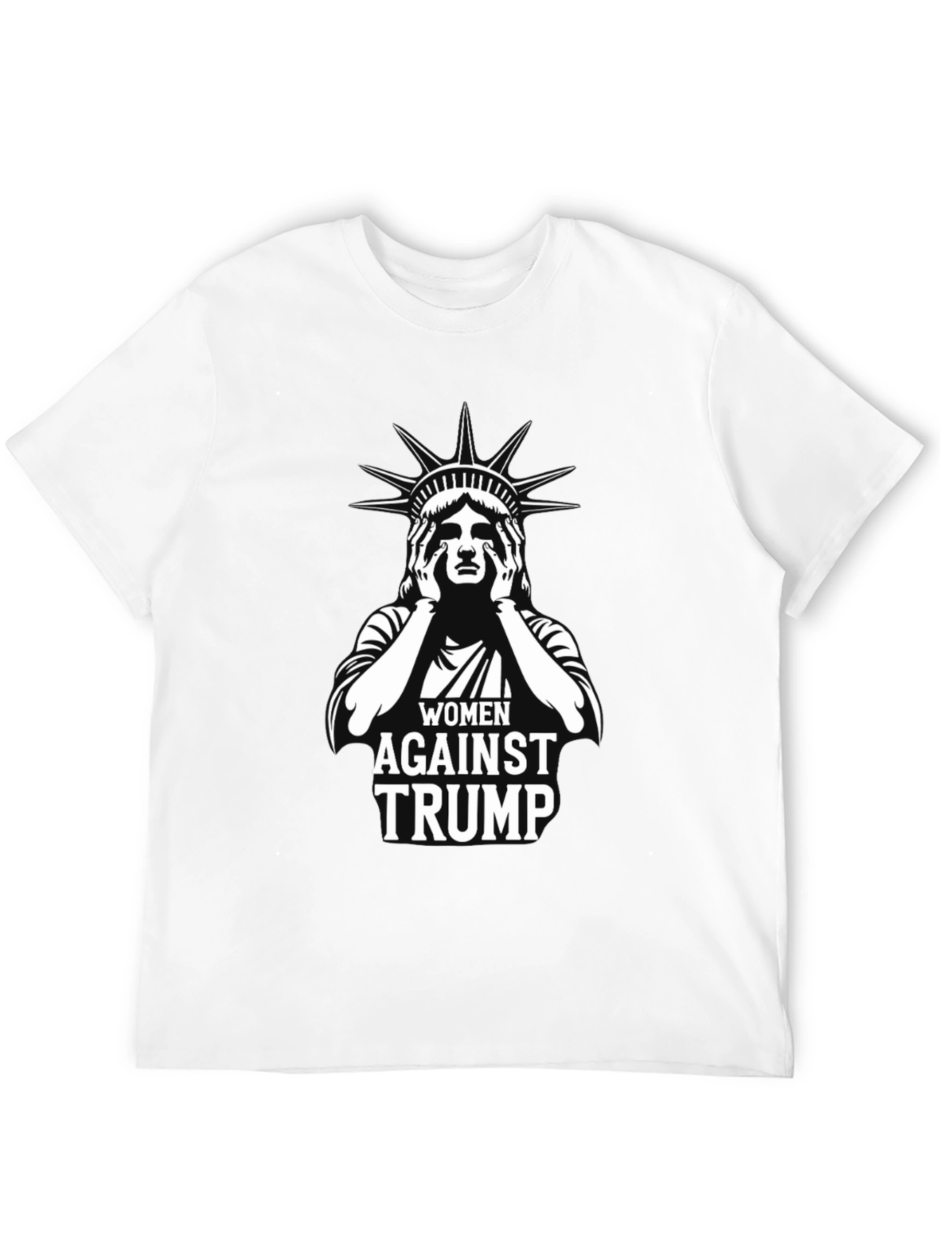 Black Women Against Trump Graphic T-Shirt view 12