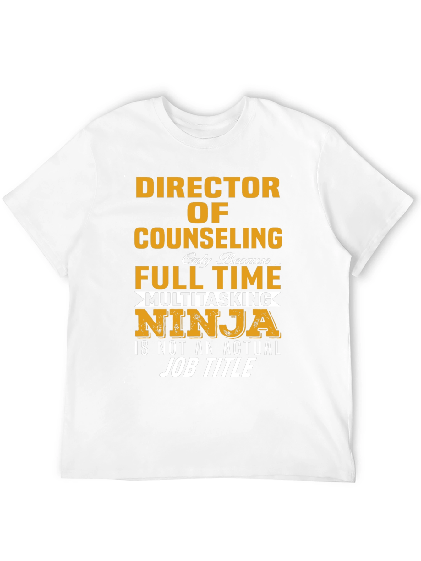 Black Director of Counseling Novelty T-Shirt view 12