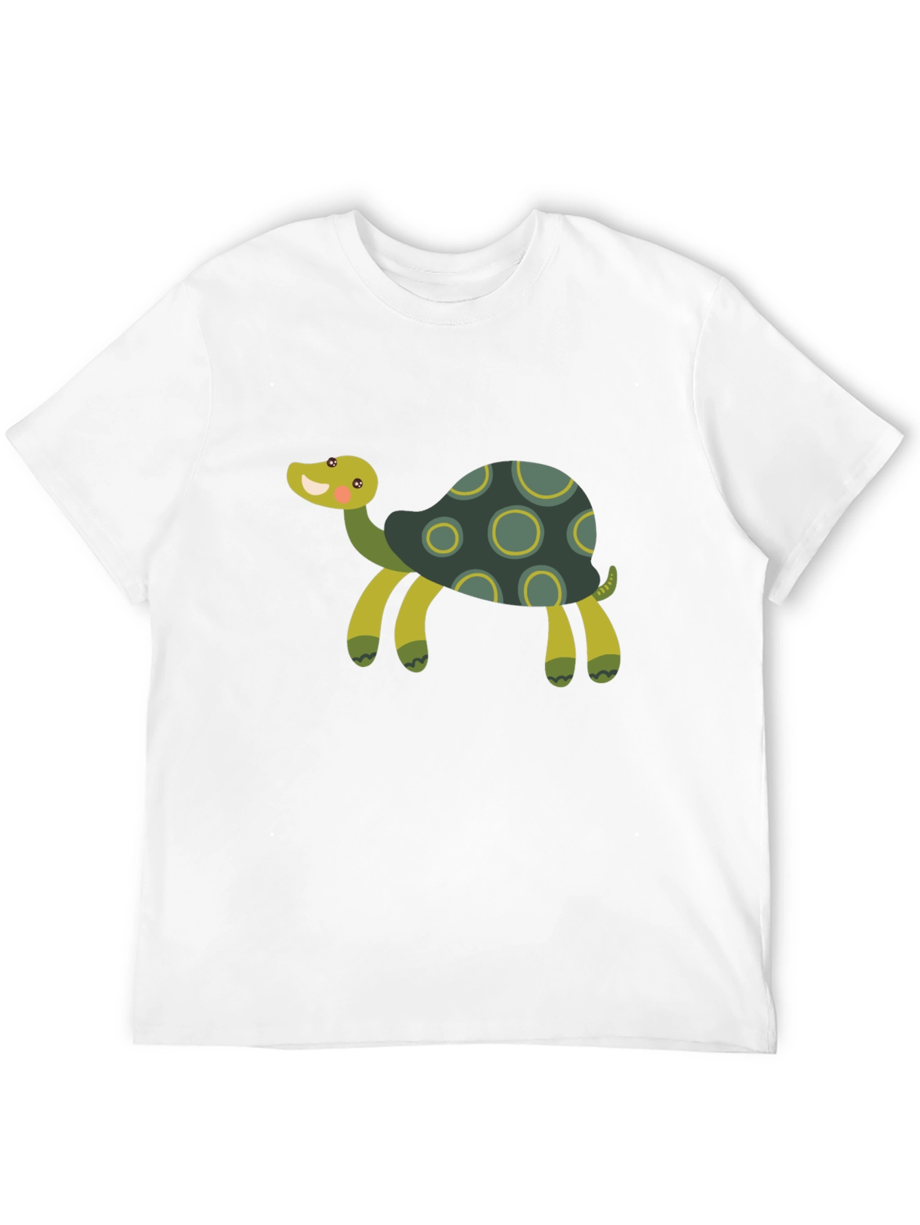 Black Cute Turtle Graphic T-Shirt view 12