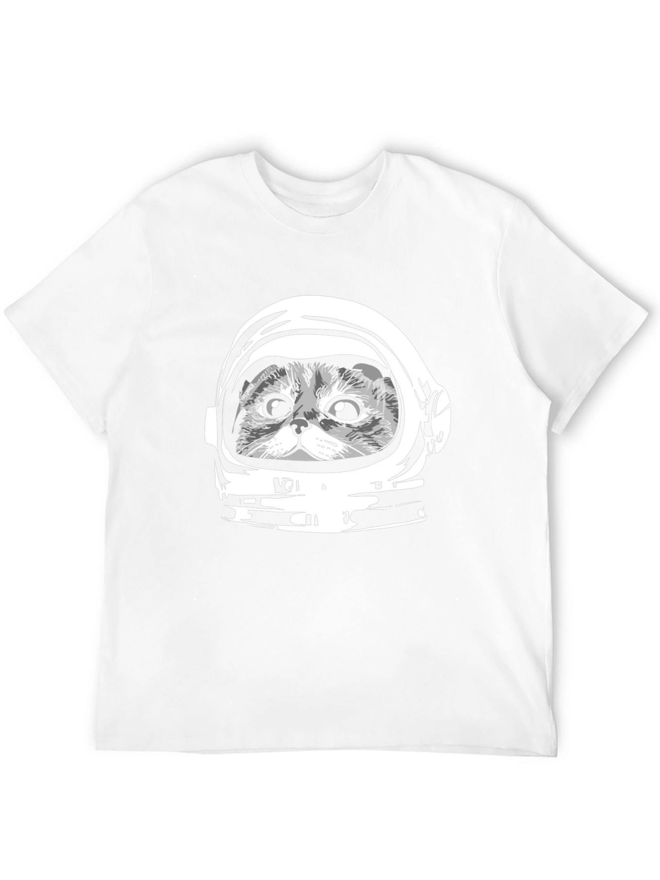Black Cat Astronaut Graphic Tee - Black view 12