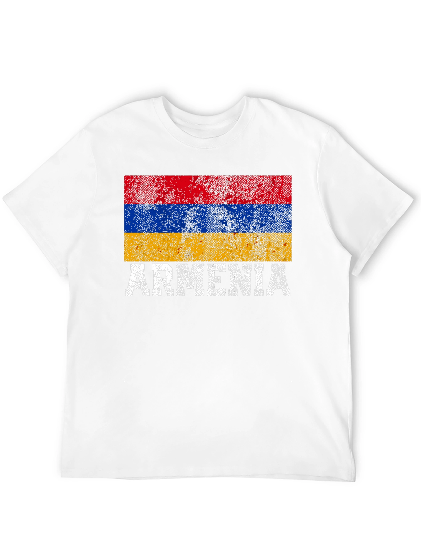 Black Armenia Flag T-Shirt - Distressed Pride Tee view 12