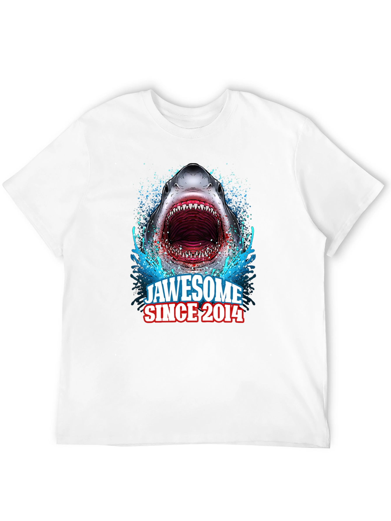 Black Jawsome Shark Graphic T-Shirt - Since 2014 view 12