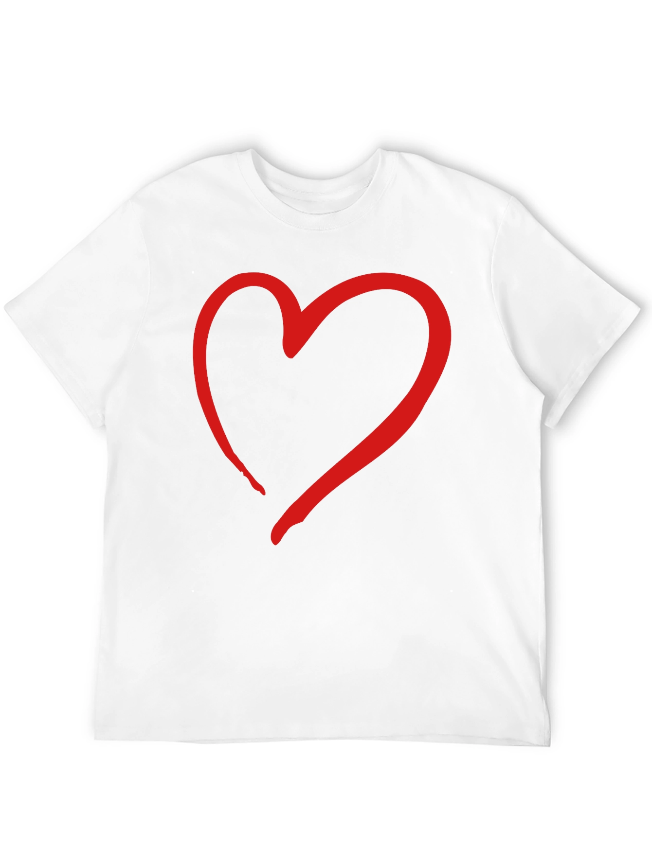 Black Heart Graphic Black T-Shirt | Stylish Casual Tee view 12