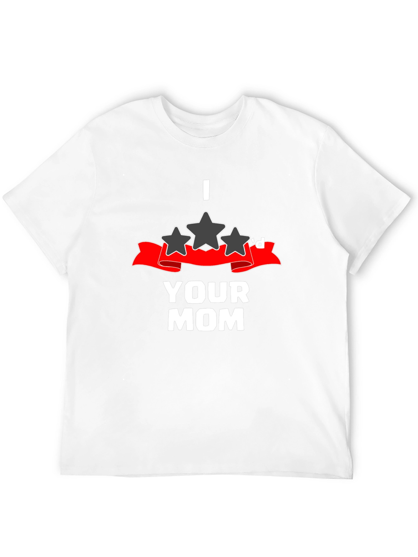 Black I 3 Star'd Your Mom Graphic T-Shirt view 12