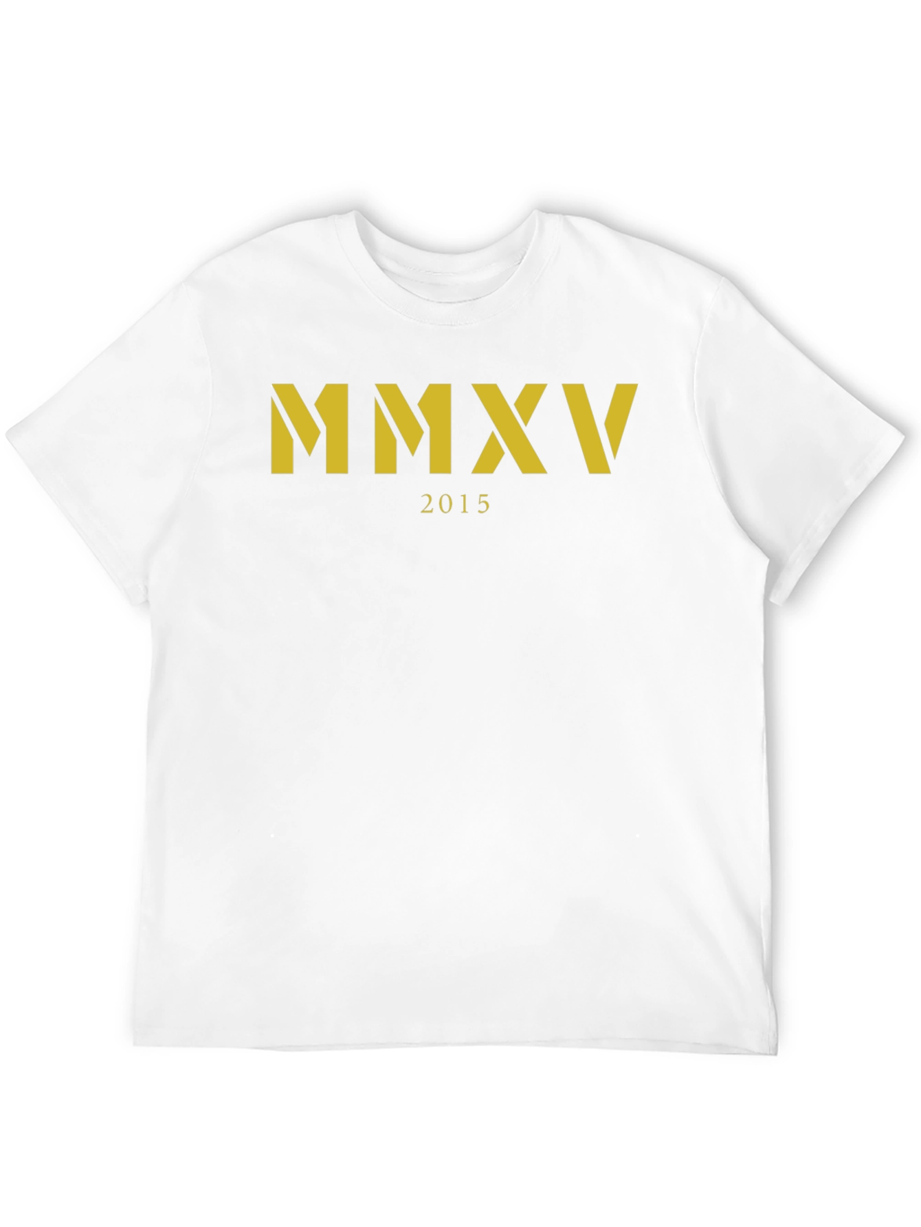 Black MMXV 2015 Graphic Tee - Classic Style view 12