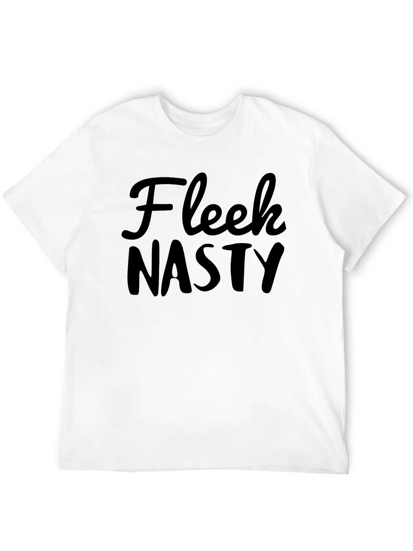 Black Fleek Nasty Black Graphic Tee - Stylish Men's Casual Shirt view 12