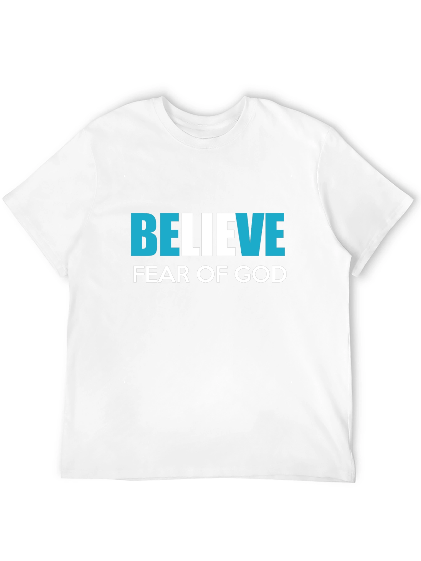 Black Believe Fear of God Graphic Tee view 12