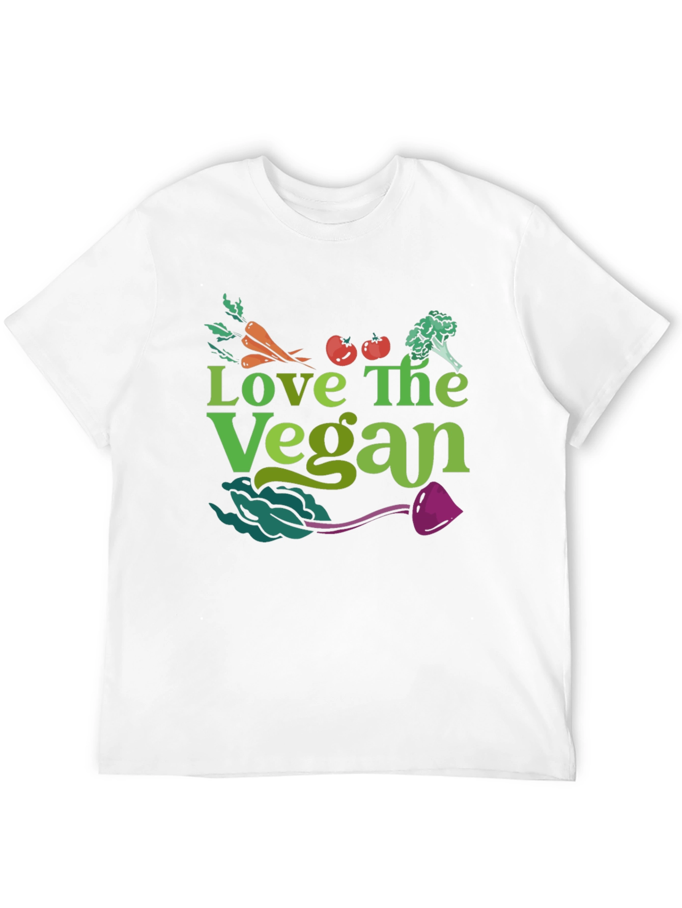 Love The Vegan Graphic T-Shirt - 12