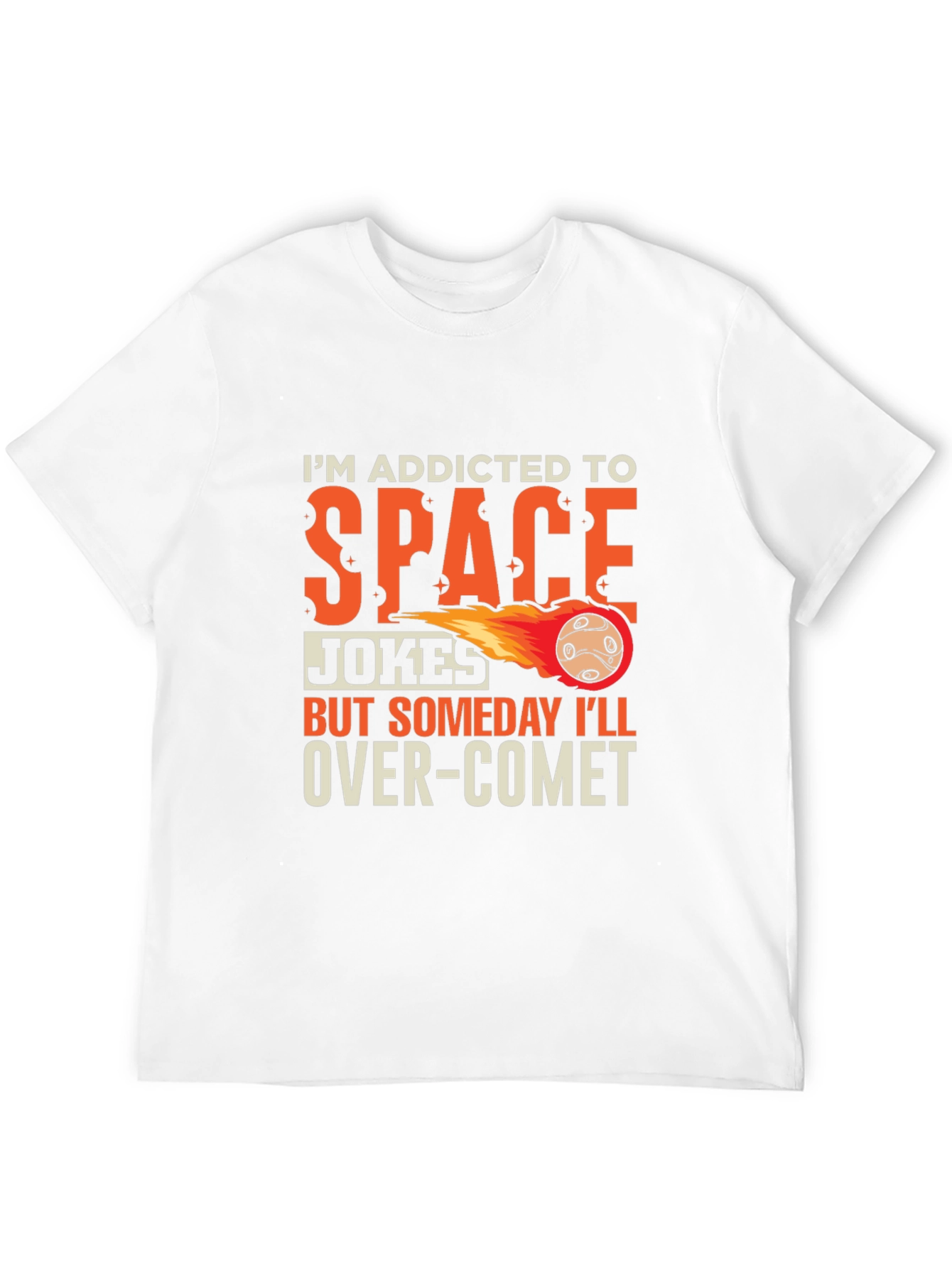 Black Addicted To Space Jokes T-Shirt view 12