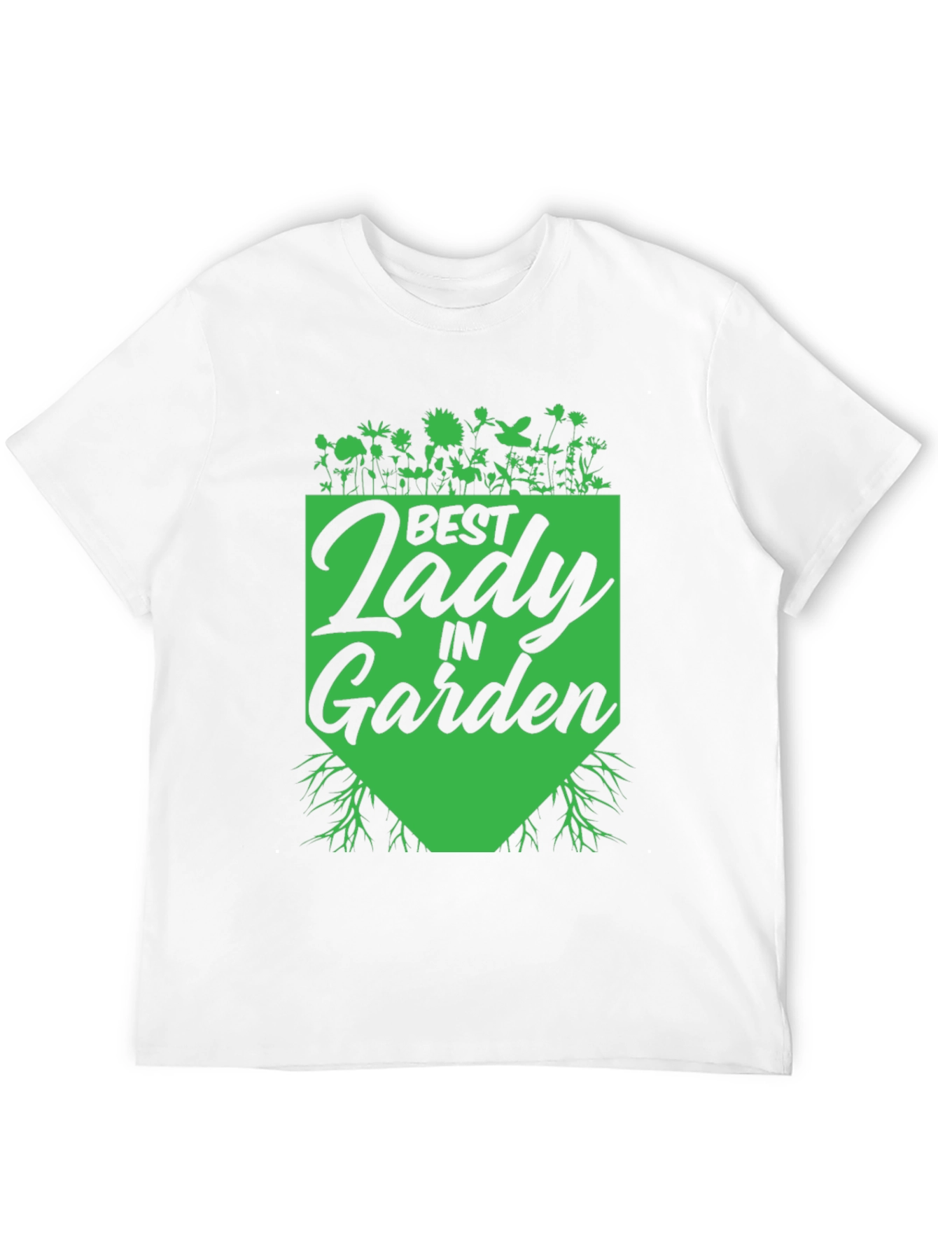 Black Best Lady in Garden T-Shirt - Gardener Gift view 12