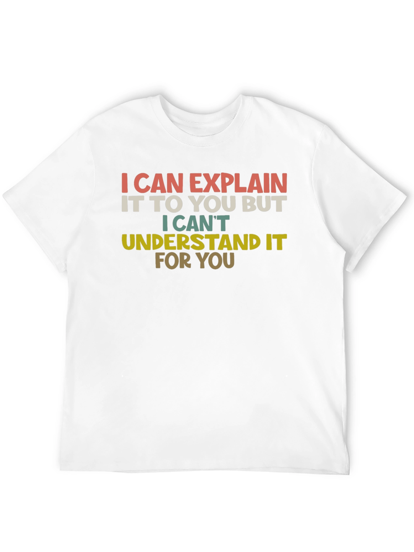Black I Can Explain Funny Sarcastic T-Shirt view 12