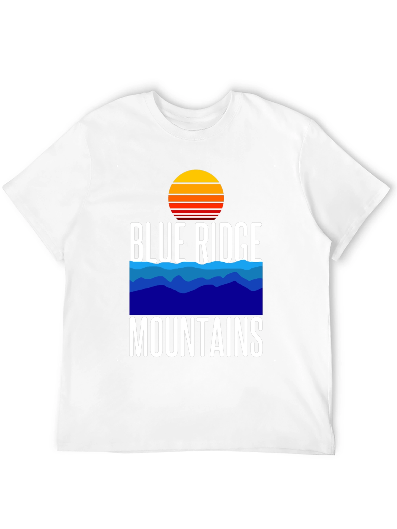 Black Blue Ridge Mountains Graphic Tee view 12