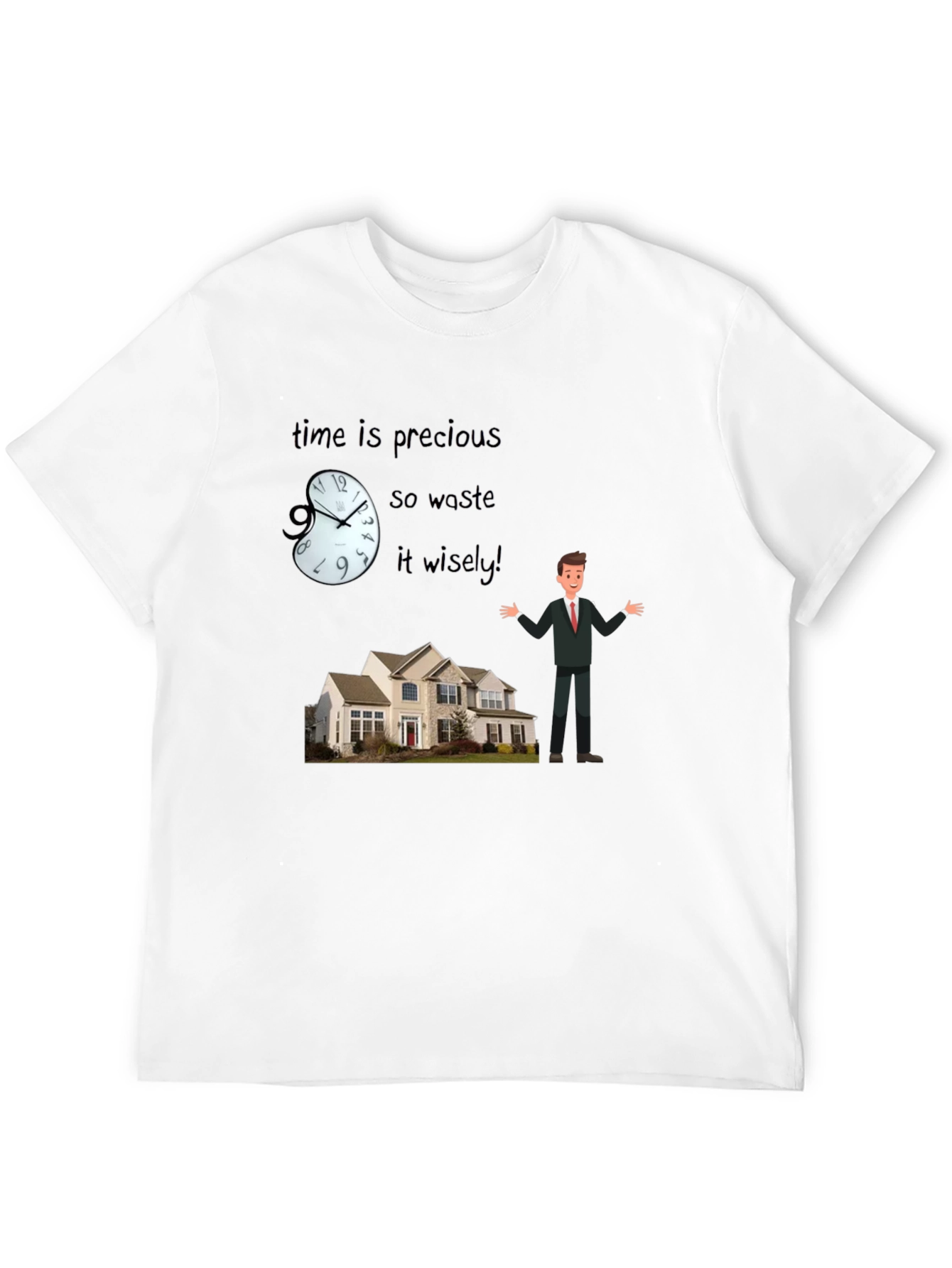 Black Time is Precious T-Shirt view 12