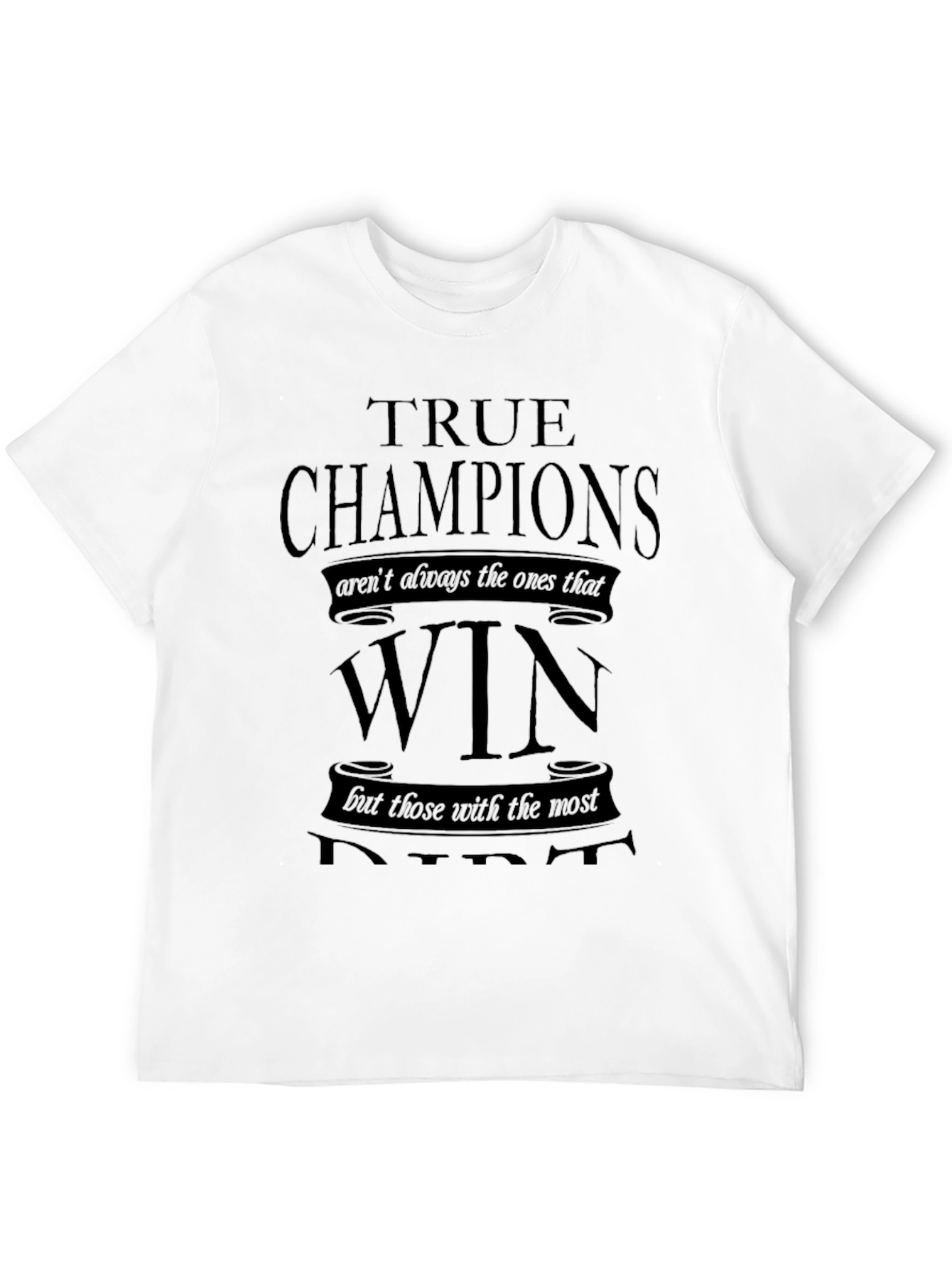 Black True Champions Black Graphic T-Shirt view 12