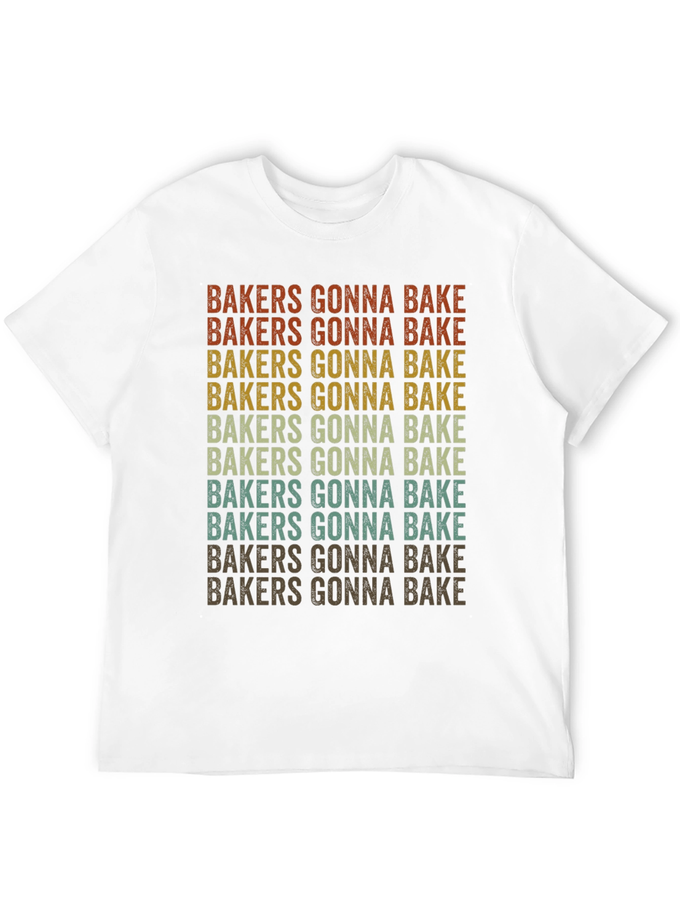 Black Bakers Gonna Bake Retro Graphic Tee view 12