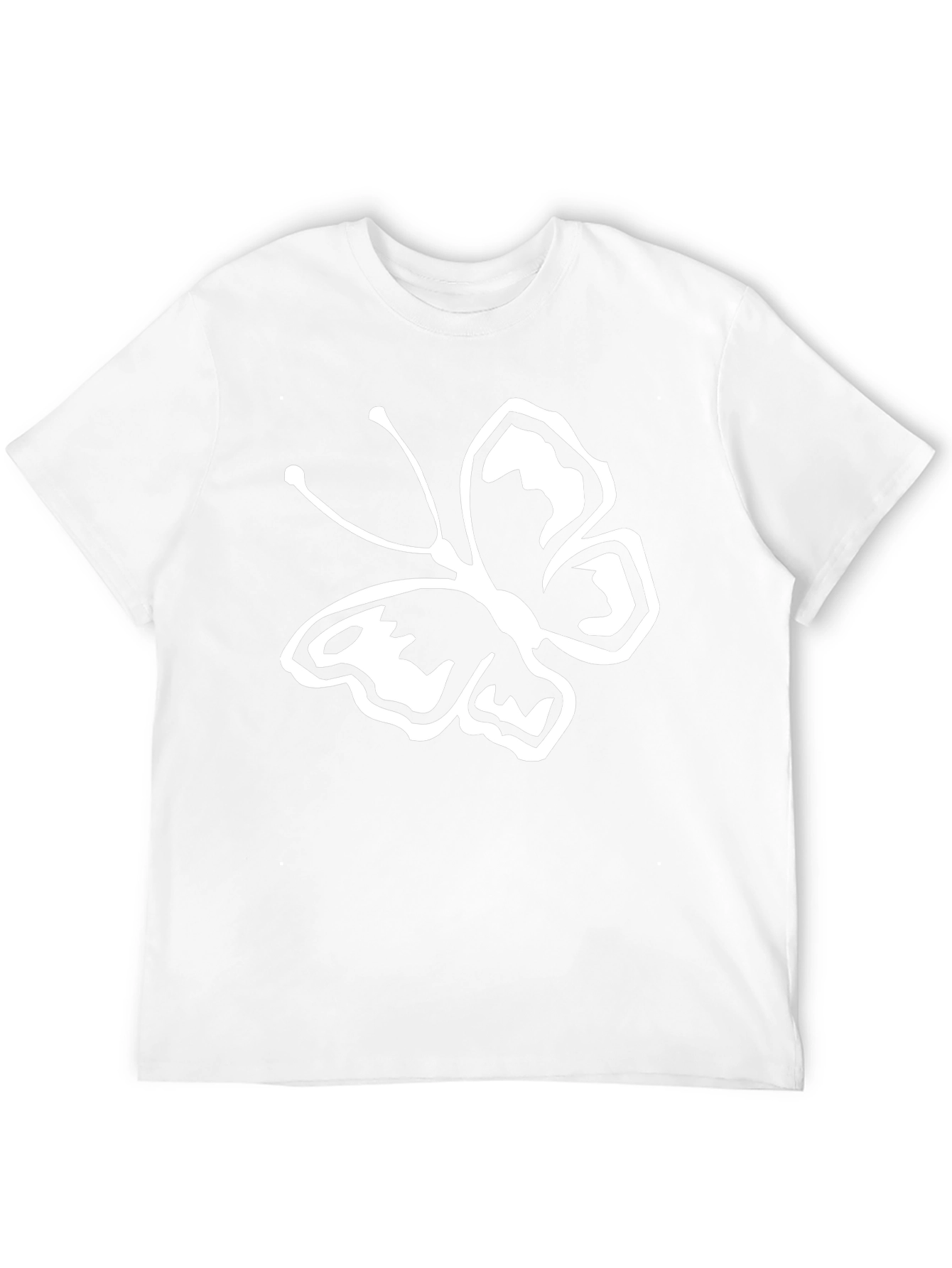 Black Butterfly Graphic Black T-Shirt view 12