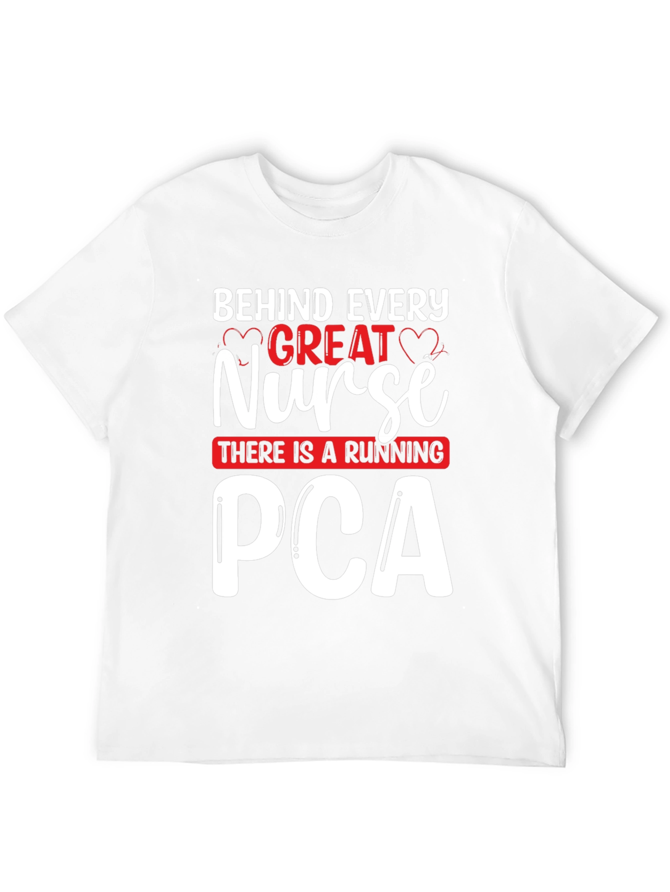 Black Great Nurse PCA T-Shirt - Unisex view 12