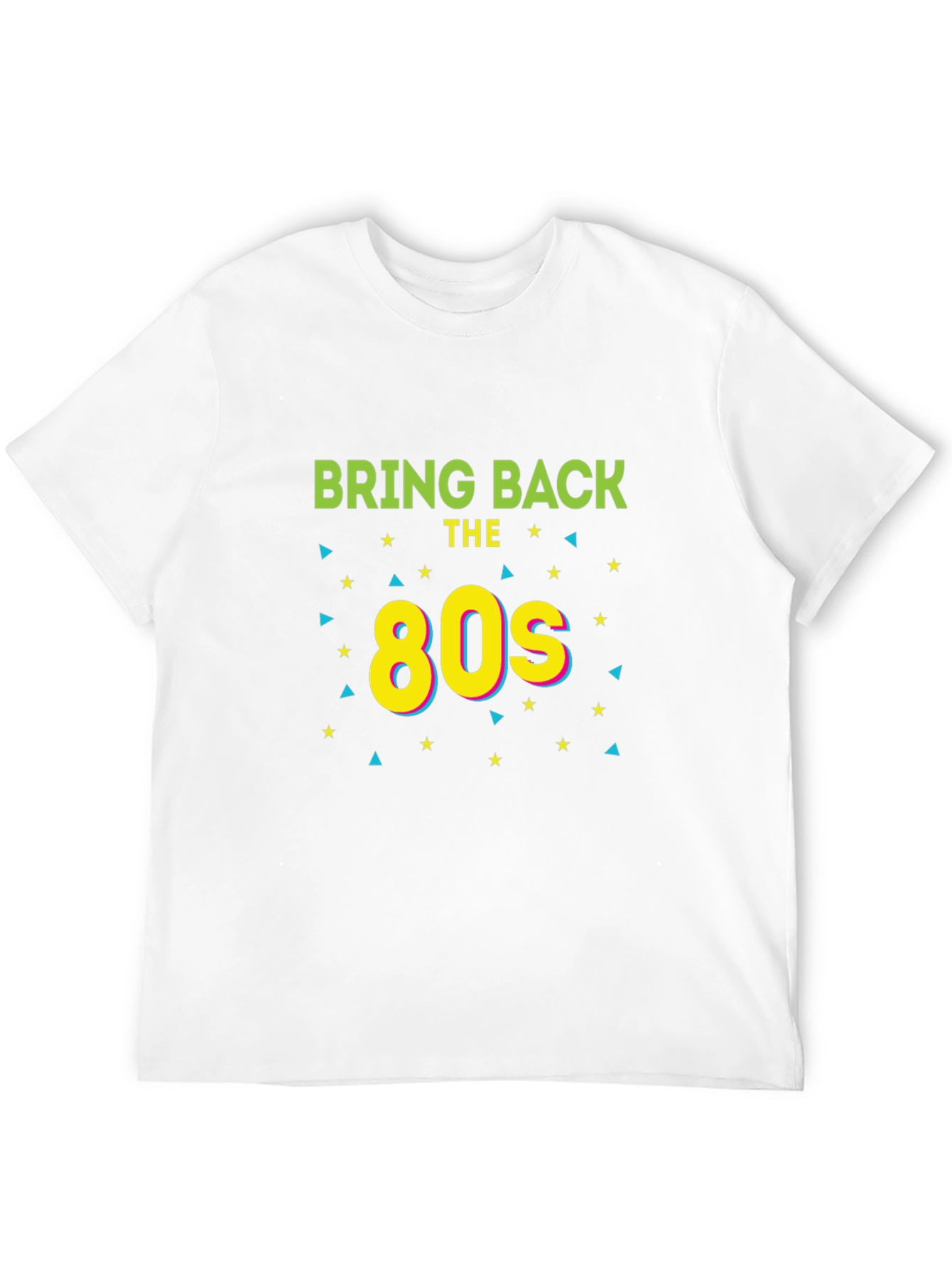 Black Retro 80s Graphic T-Shirt - Bring Back the 80s Tee view 12