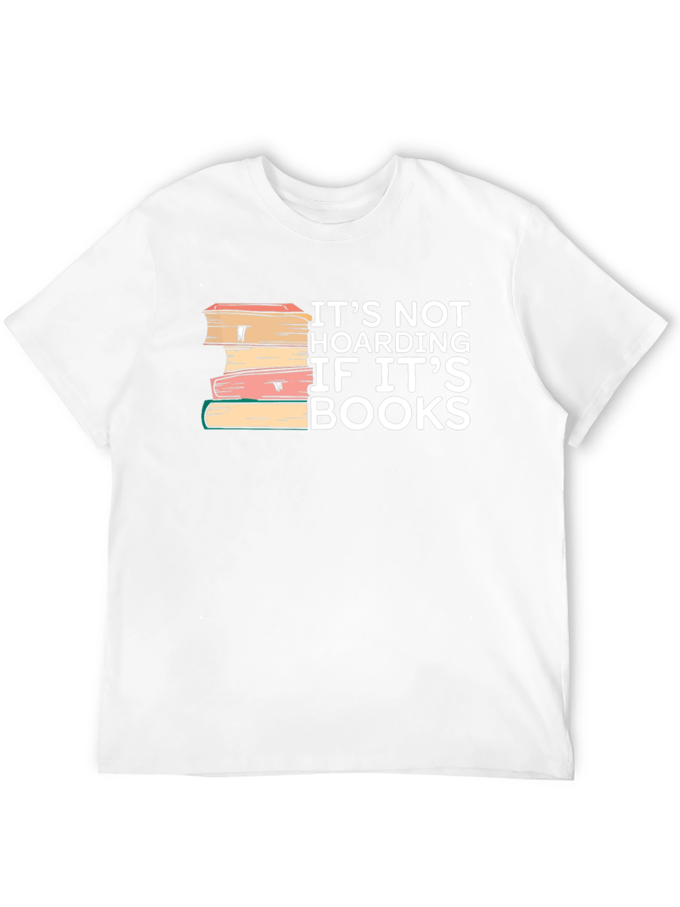 Black Book Lover T-Shirt - It's Not Hoarding Funny Tee view 12