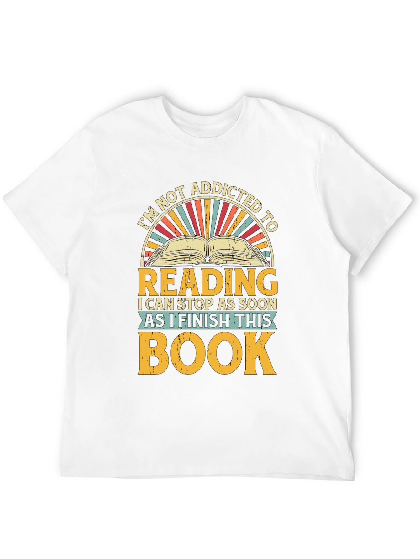 Black Addicted To Reading T-Shirt - Funny Book Lover Tee view 12