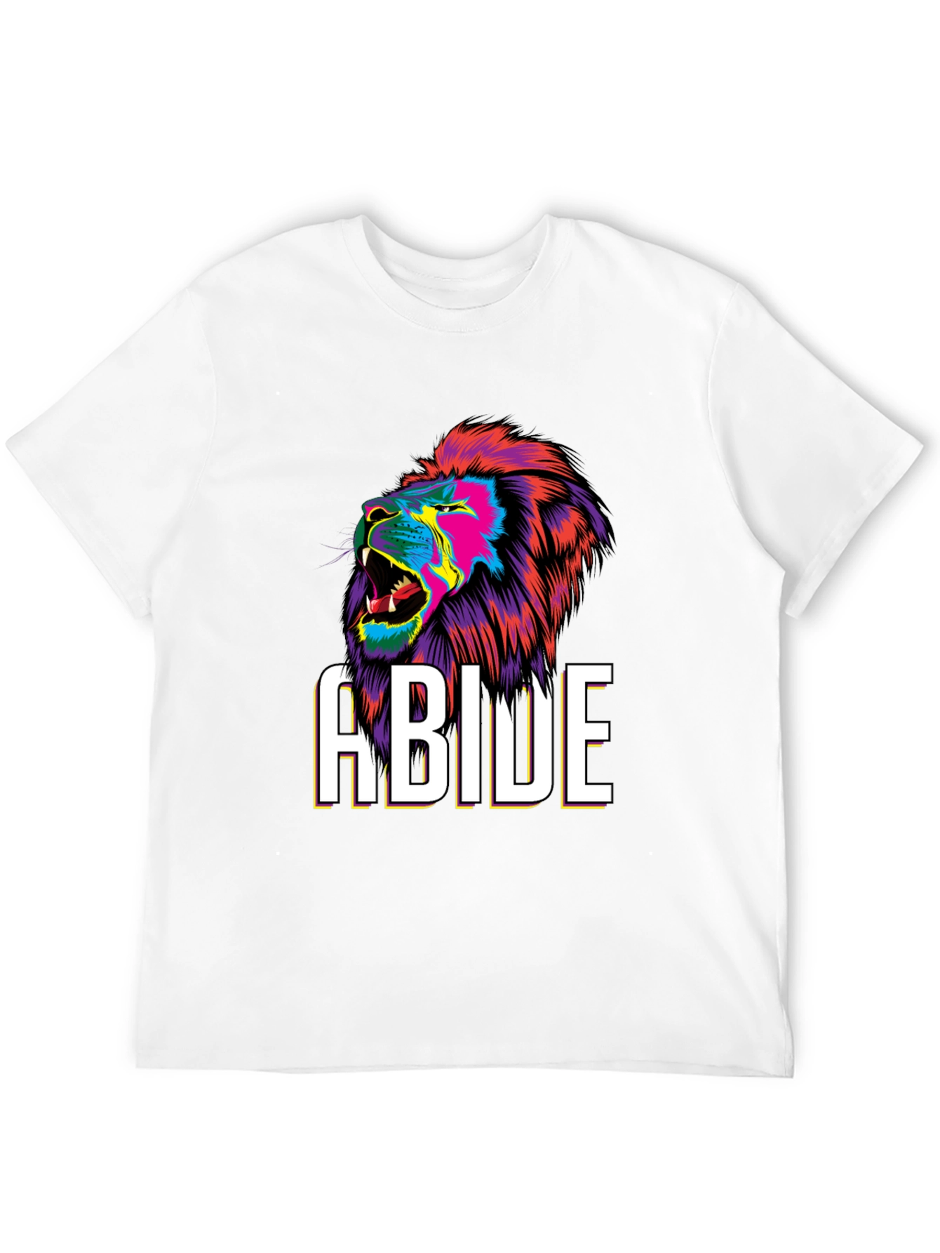 Black Abide Lion Graphic Tee - Bold Style view 12