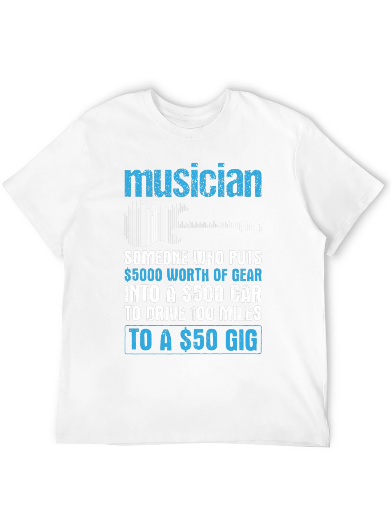 Black Musician Humor T-Shirt: $50 Gig view 12
