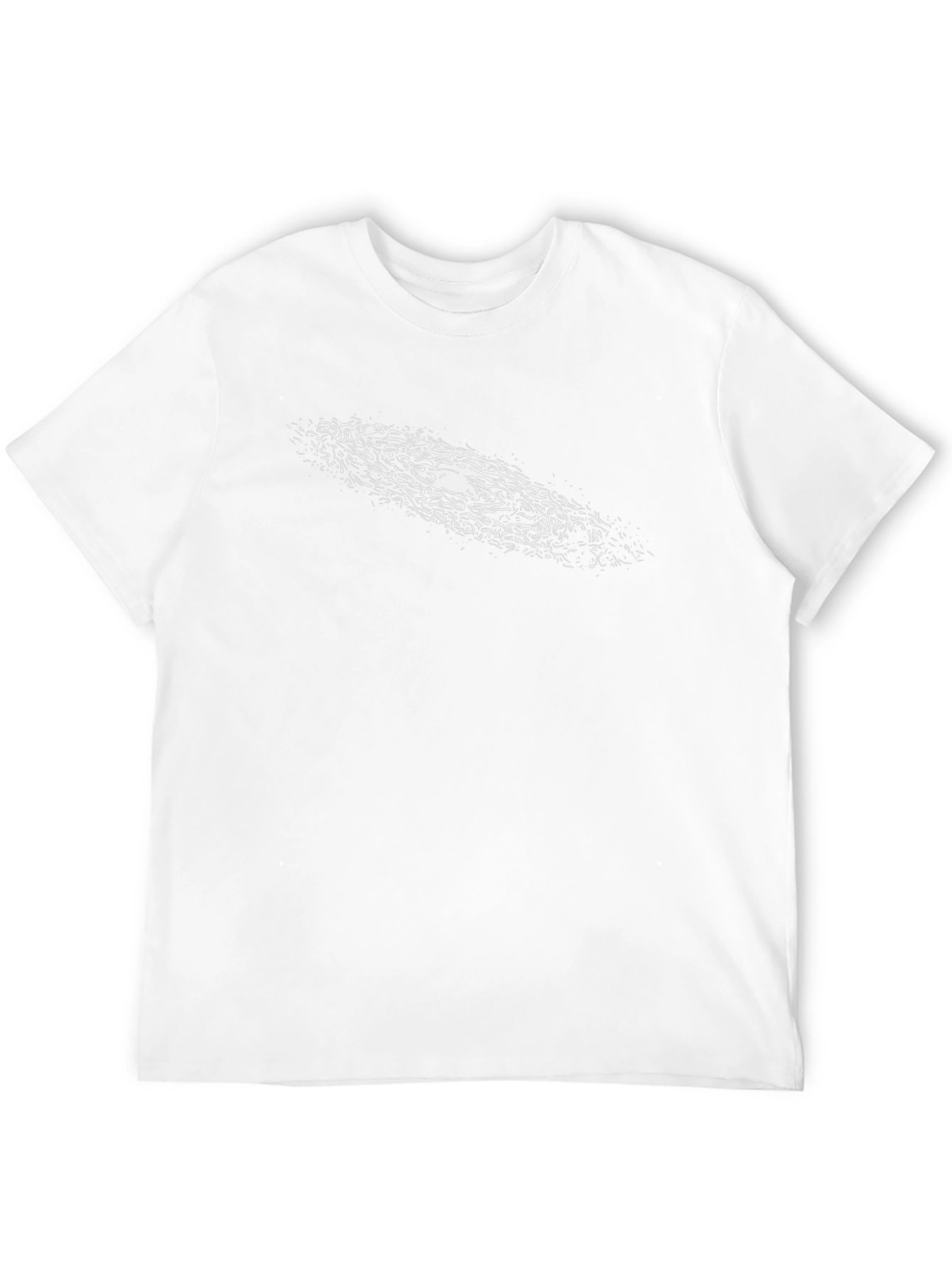 Black Galaxy Print Black T-Shirt view 12