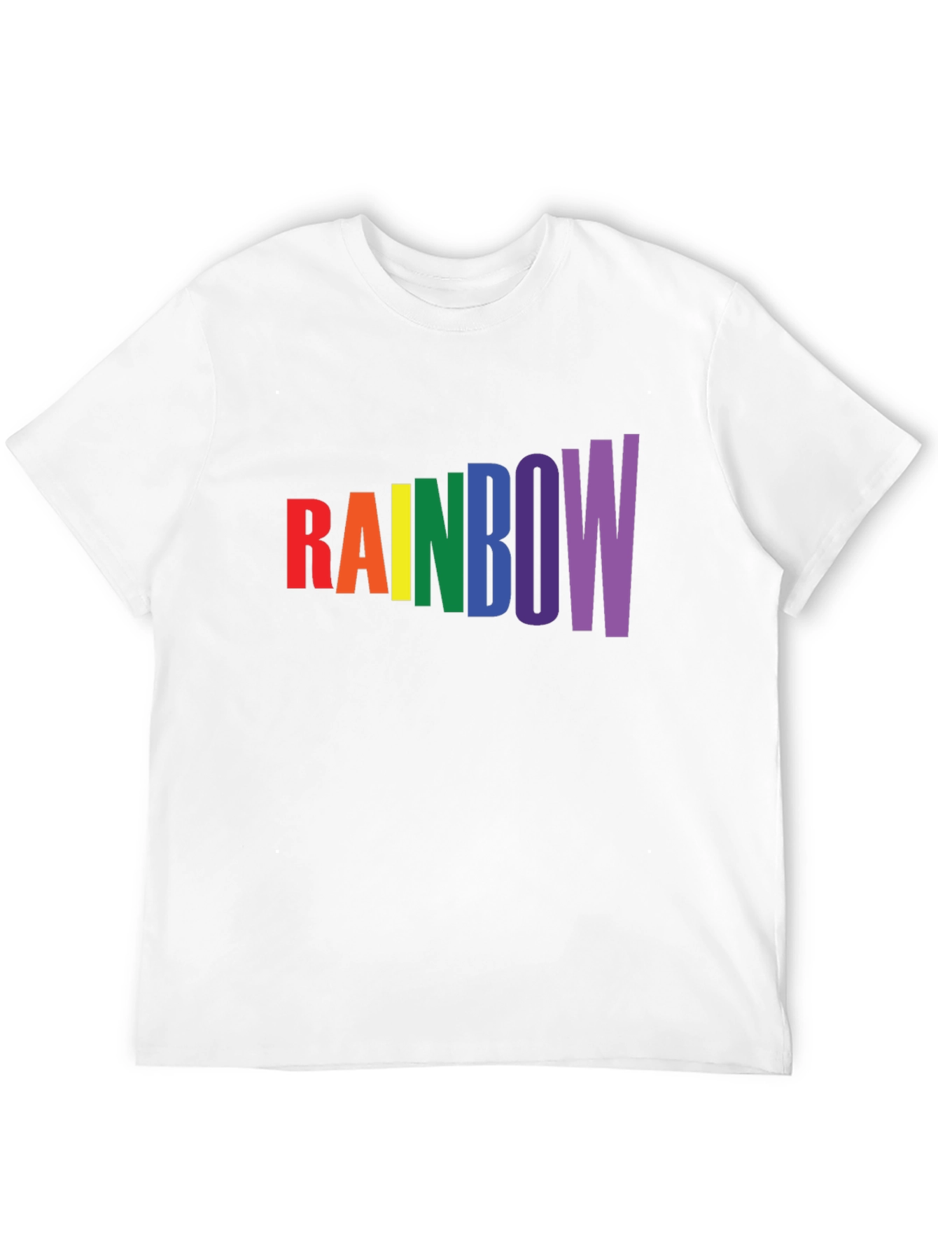 Black Rainbow Pride T-Shirt - Bold Colorful Design view 12
