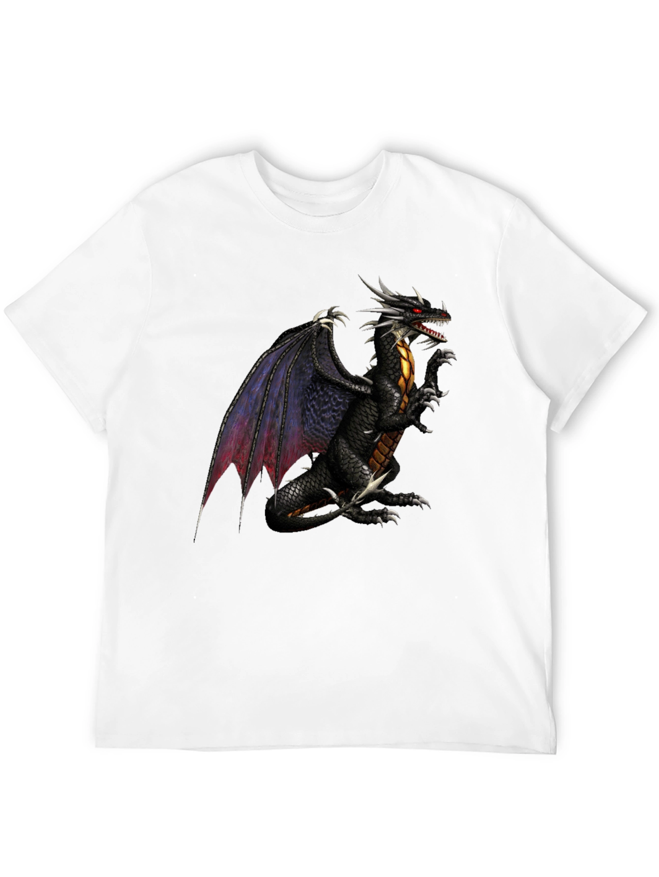 Black Dragon Graphic Black T-Shirt view 12