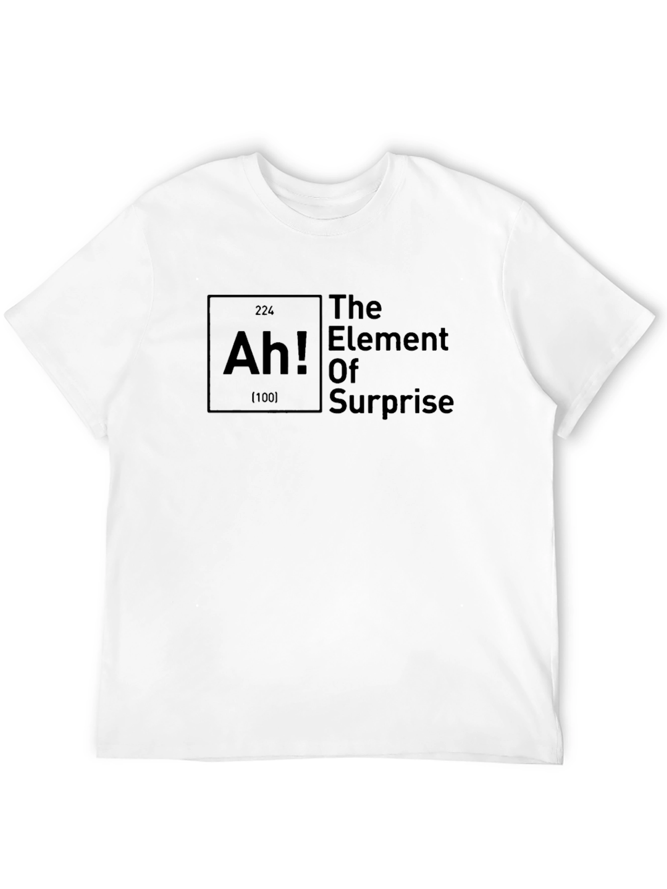 Black The Element of Surprise Black T-Shirt view 12